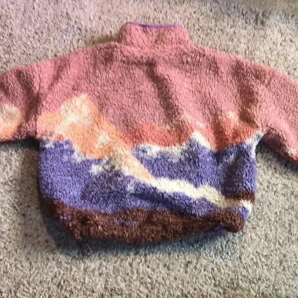 Wild Fable UNISEX Pink and Purple Sherpa Jacket SM​ - Picture 3 of 4